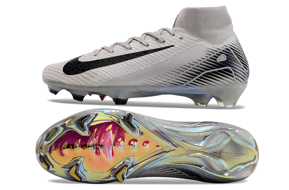 Nike air zoom mercurial superfly 10 elite, grey, available in FG.