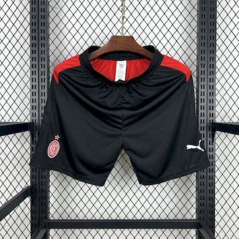 AC Milan 25/26 Home Black Shorts