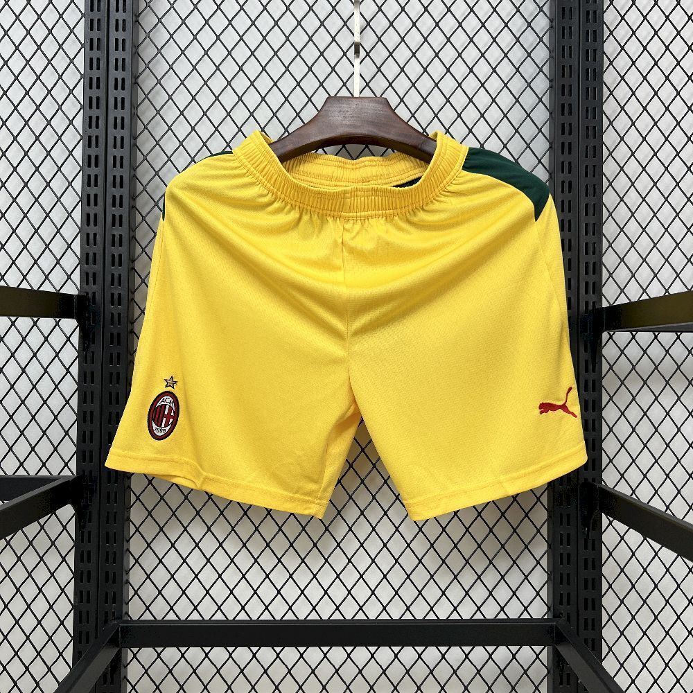 AC Milan 25/26 Third Yellow Shorts