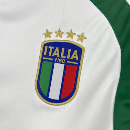 Italian national team logo on the Adidas Italy 2026 World Cup Pro Training White Jersey