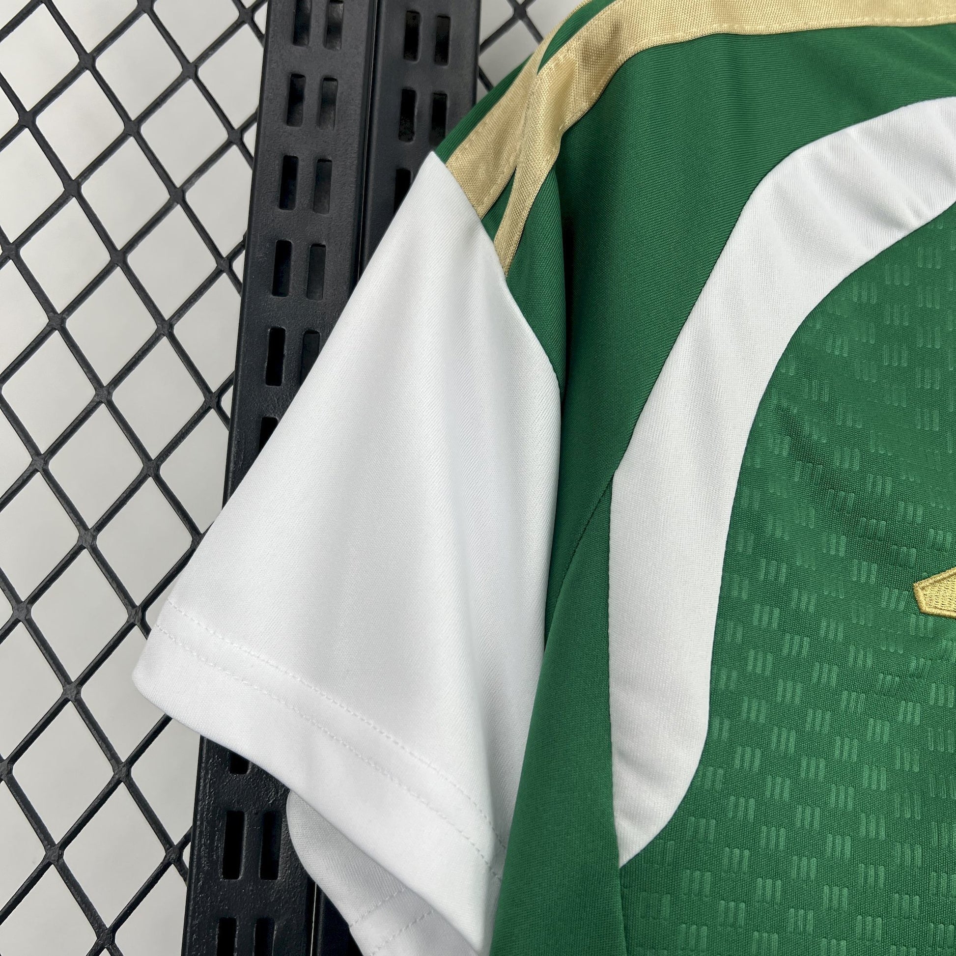 sleeve view of the Adidas Italy 2026 World Cup Training Green Jersey
