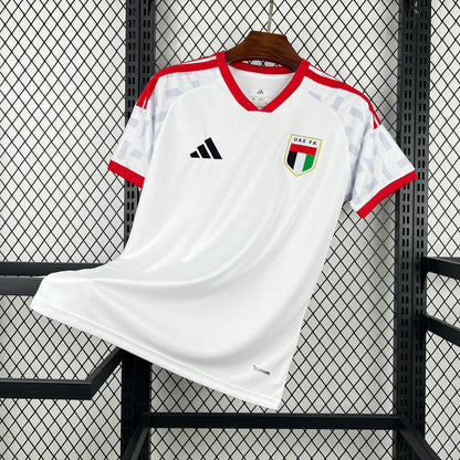 front view of the Adidas UAE 2026 World Cup Home White Jersey.