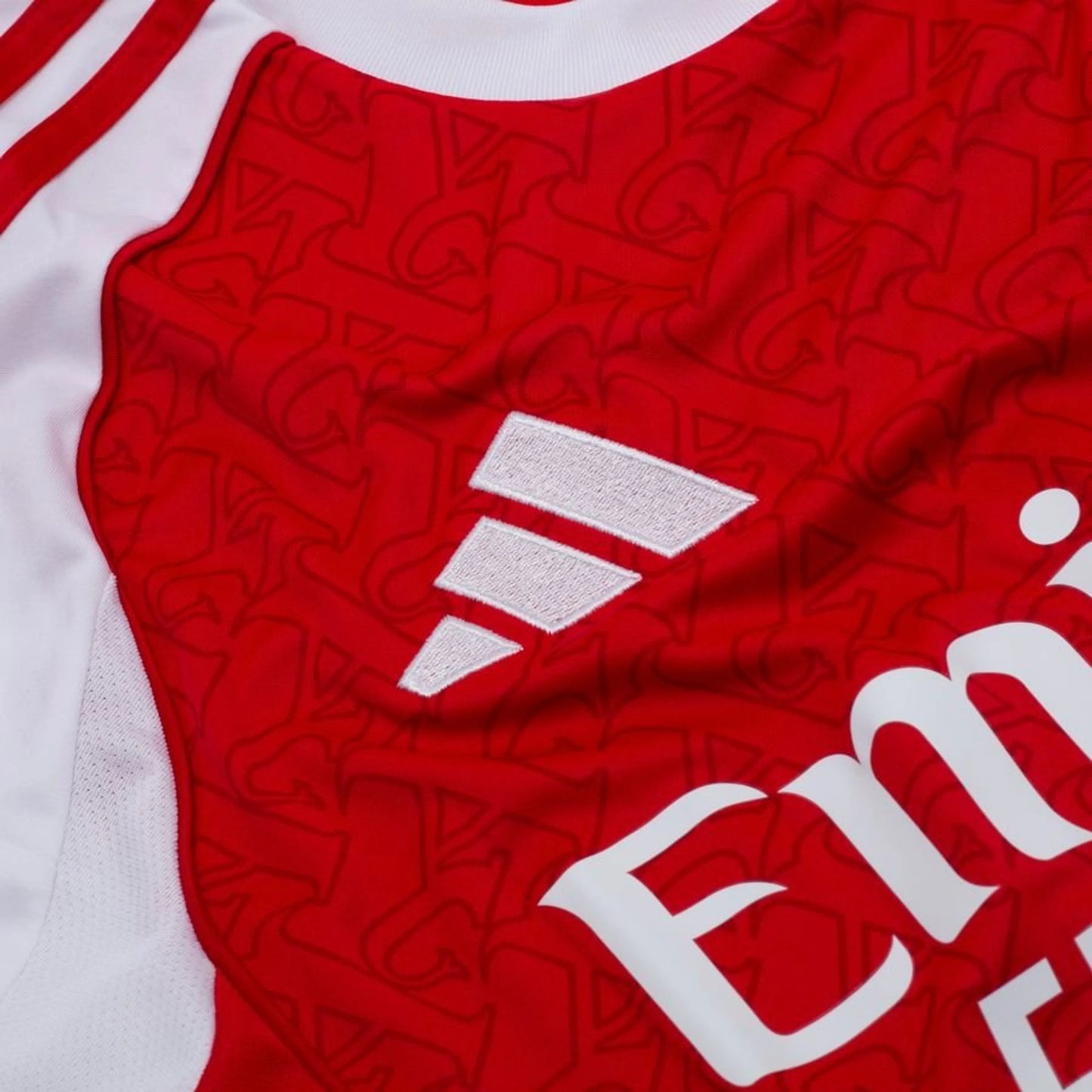 Adidas logo Arsenal 2025/26 Home Long Sleeve Jersey
