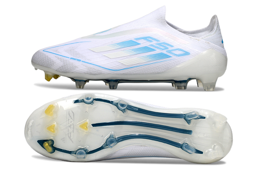 Adidas F50 Elite FG Laceless - Whiteout