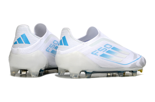 Adidas F50 Elite FG Laceless - Whiteout