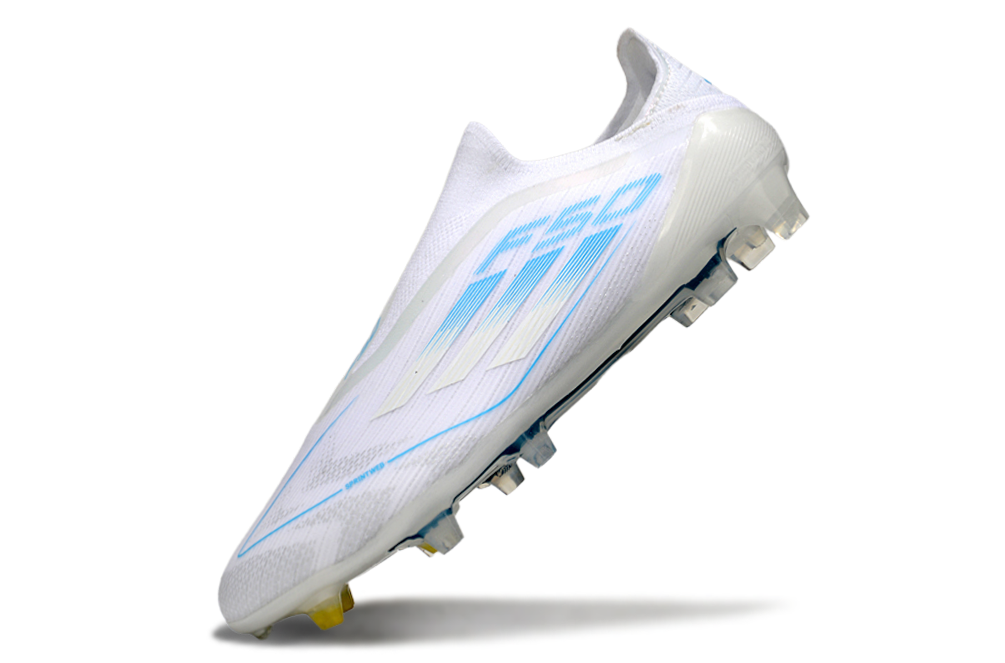 Adidas F50 Elite FG Laceless - Whiteout
