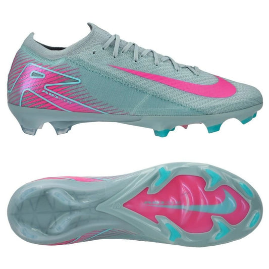  Air Zoom Mercurial Vapor 16 Elite FG "Prism" Pack in a Blue/Pink colorway