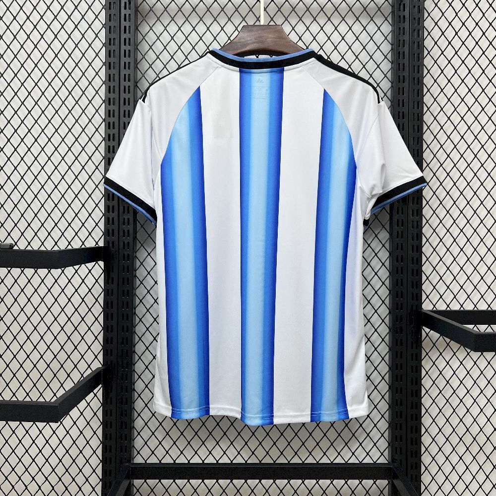 back view of the Argentina 2026 Home World Cup White & Blue Jersey.