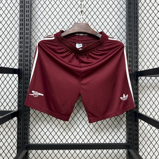 Arsenal 25/26 Third Burgundy Shorts