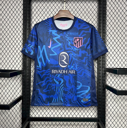 Atletico Madrid 24/25 Third Football Blue Jersey