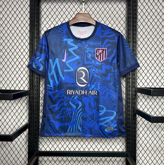 Atletico Madrid 24/25 Third Football Blue Jersey