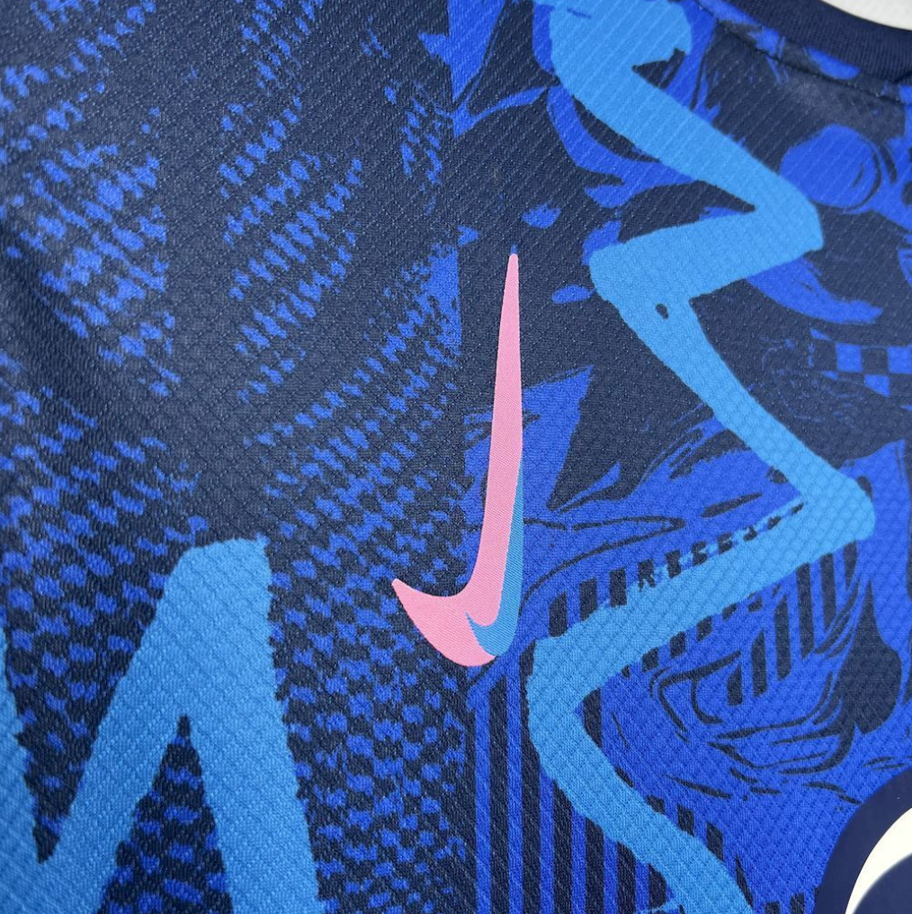 Atletico Madrid 24/25 Third Football Blue Jersey