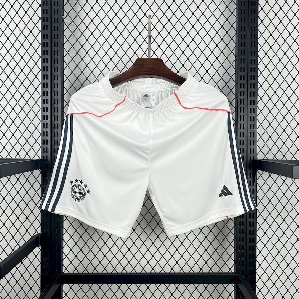 Bayern Munich 25/26 Away White Shorts