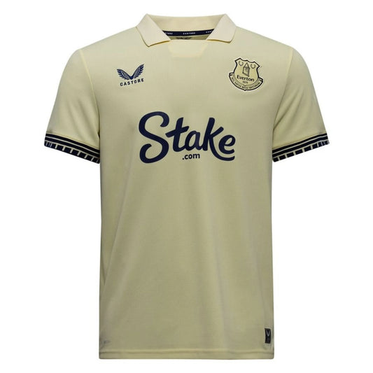 Castore Everton 2025/26 Away Yellow Shirt