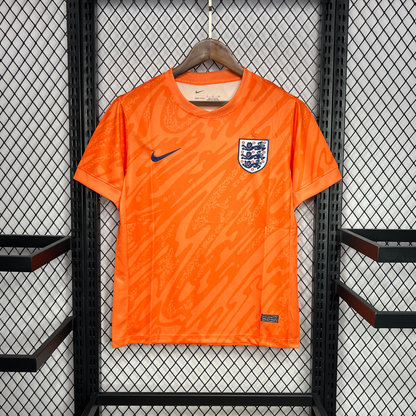 England 24/25 Goalkeeper Orange Footballl Jersey