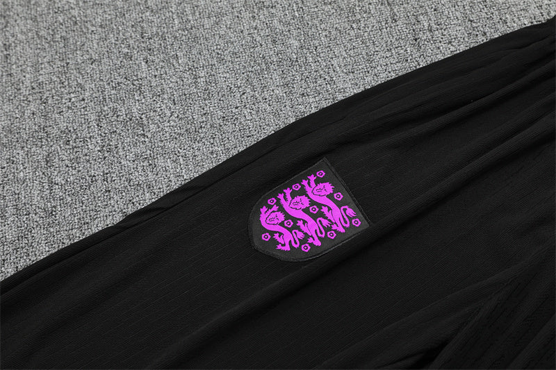 England 25/26 Quarter-Zip Tracksuit pants view showing the team logo