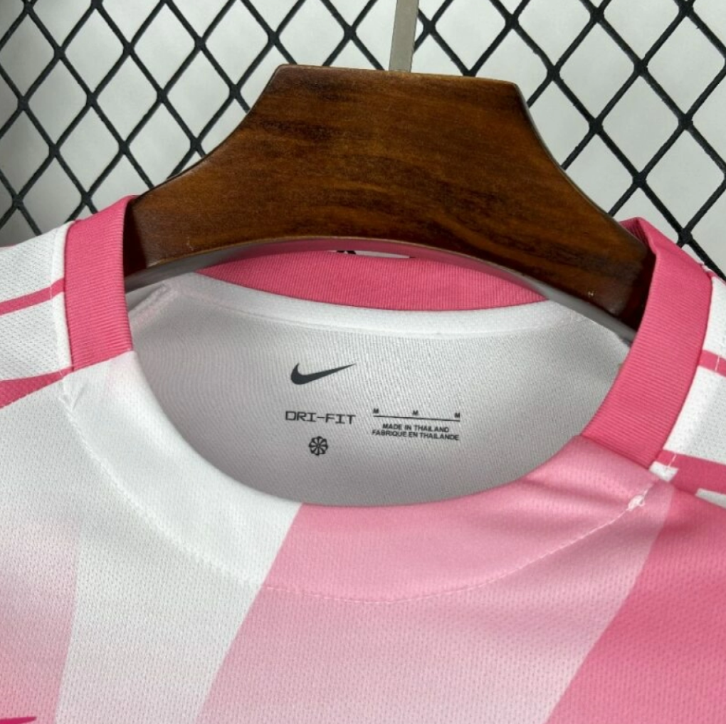 FC Barcelona 2025/26 White and Pink Special Edition Jersey