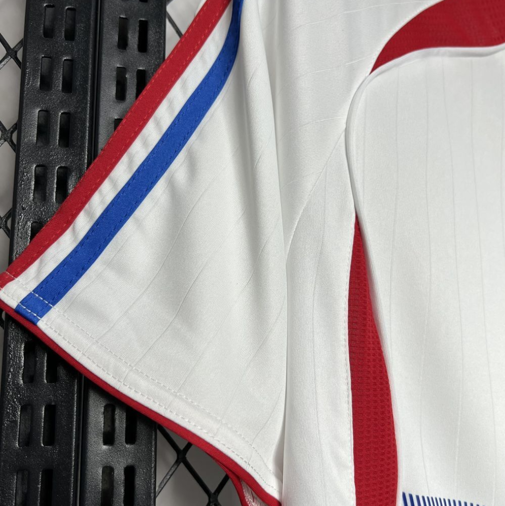 France 2006 Away Retro White Football Jersey