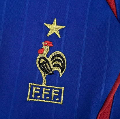 France 2006 Home Retro Blue Football Jersey