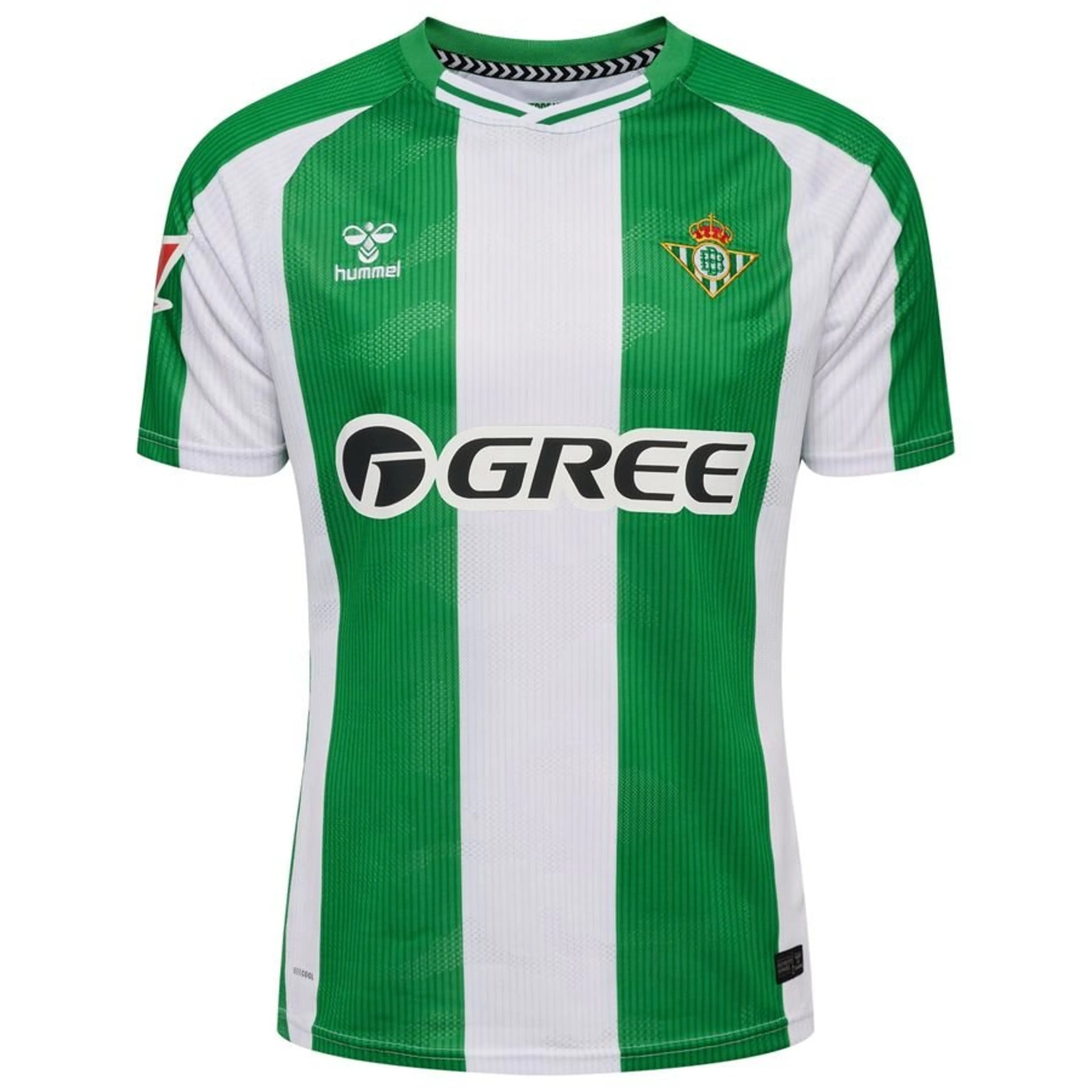 Hummel Real Betis 2025/26 Home Green and White Shirt