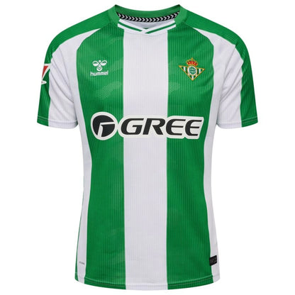 Hummel Real Betis 2025/26 Home Green and White Shirt