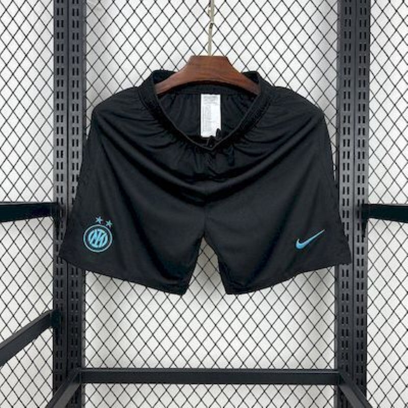 Inter Milan 2025/26 Home Black Shorts