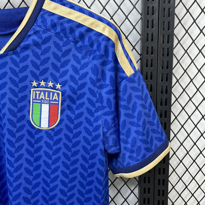 Italy 2026 Worldcup Home Blue Jersey with 'Italia' logo.