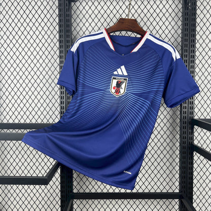 Front view of the Japan 2026 Home Blue Jersey.