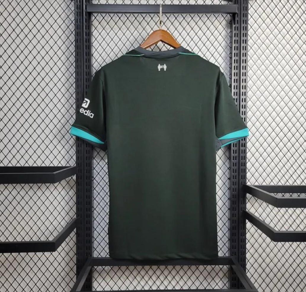 back view of the Liverpool FC 2024/2025 Away Jersey