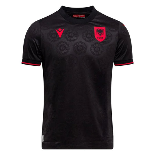 Macron Albania Third Black Shirt 2026/27