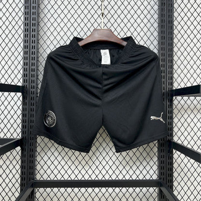 Manchester City 25/26 Away Black Shorts