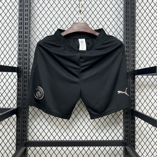 Manchester City 25/26 Away Black Shorts