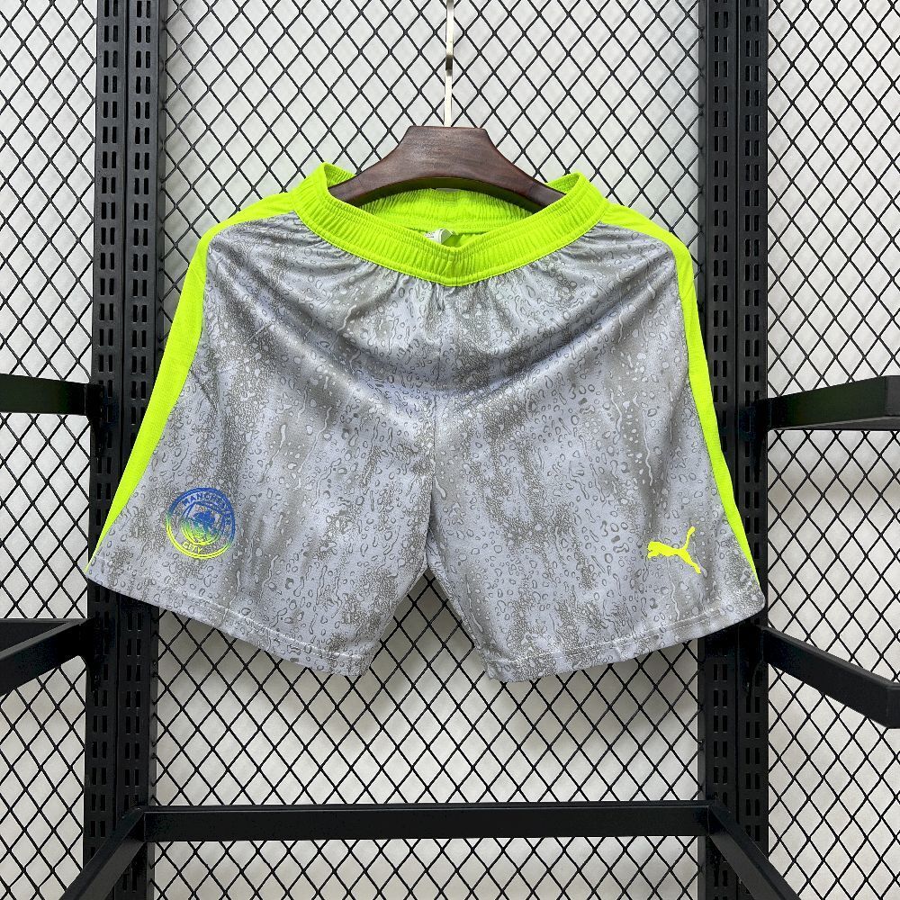 Manchester City 25/26 Third Grey Shorts