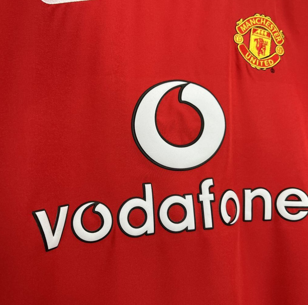 Manchester United 2002/04 Home Retro Jersey