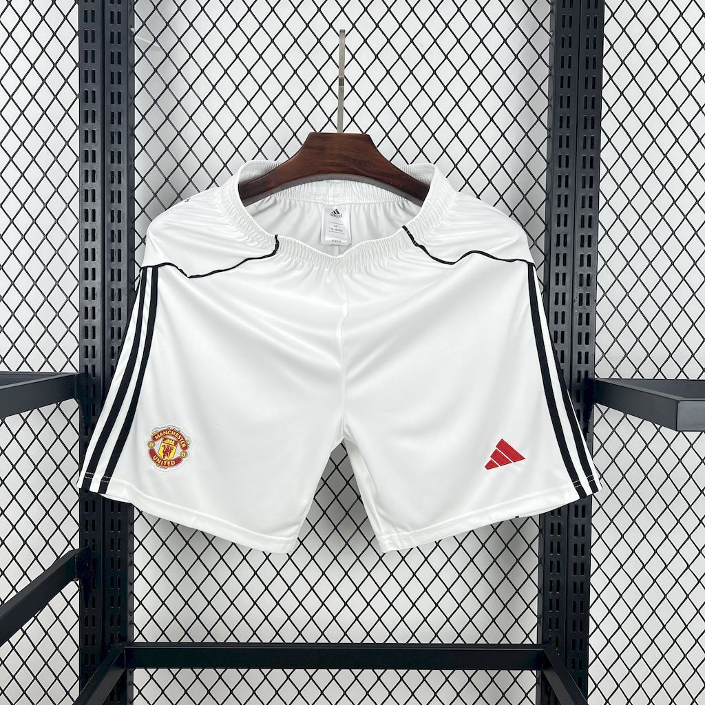 Manchester United 25/26 Home White Shorts