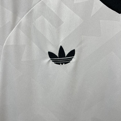 Adidas logo in black on Mexico 2026 Away World Cup White Jersey.