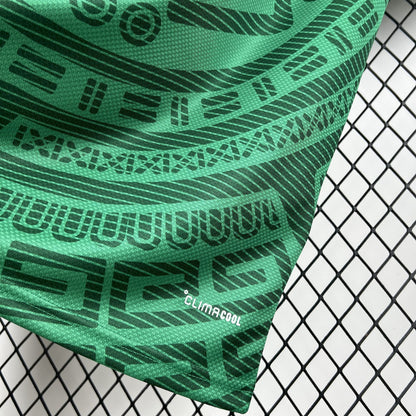 Bottom right view "CLIMACOOL" of Mexico 2026 Home World Cup Green Jersey.