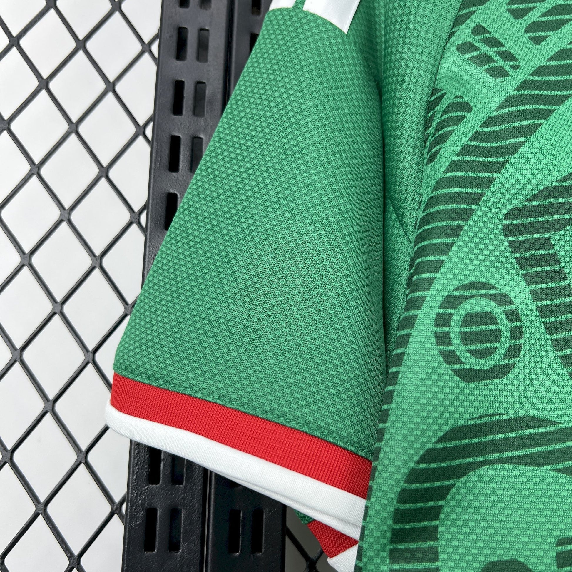 Side view of the Mexico 2026 Home World Cup Green Jersey.