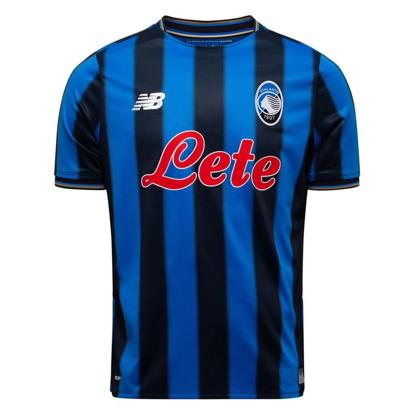 New Balance Atalanta BC 2025/26 Home Blue and Black Shirt