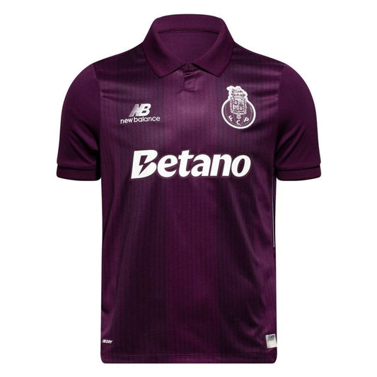 New Balance FC Porto Men's Away Shirt 2026/27 - Rich Ruby/White
