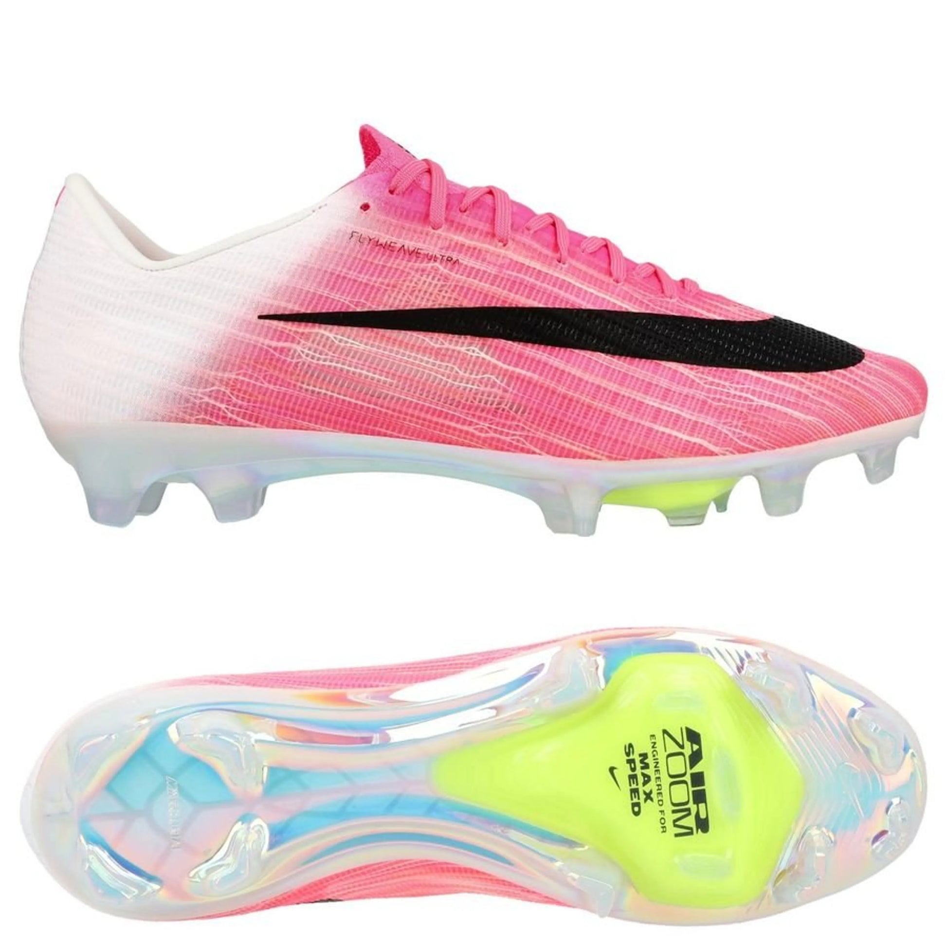 Nike Air Zoom Mercurial Superfly 11 Elite FG in Pink / White / Black (Breakout Pack)