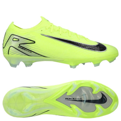 Nike Air Zoom Mercurial Vapor 16 Elite FG "Mad Voltage" Pack in a Neon/Black colorway
