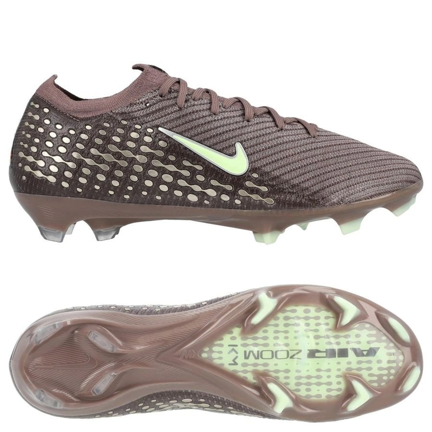 Nike Air Zoom Mercurial Vapor 16 Elite FG Mbappé Personal Edition in a Grey/Silver colorway