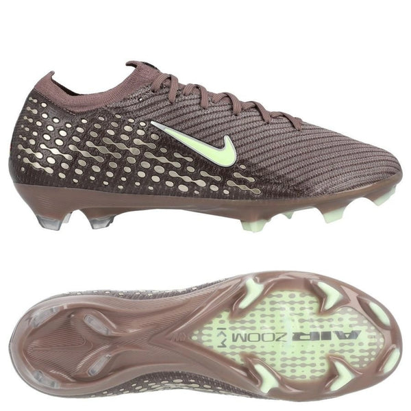 Nike Air Zoom Mercurial Vapor 16 Elite FG Mbappé Personal Edition in a Grey/Silver colorway