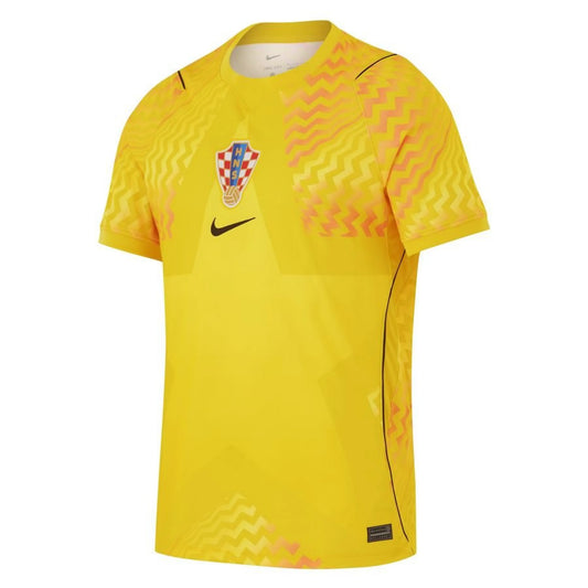 Nike Croatia World Cup 2026 Goalkeeper Yellow Shirt