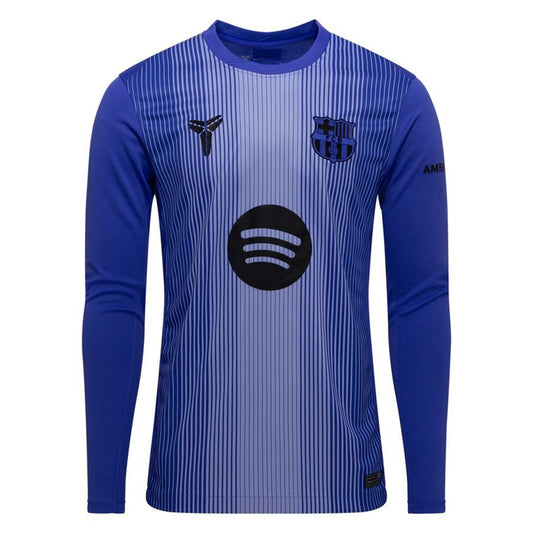 Nike FC Barcelona 2025/26 Away Goalkeeper Shirt long sleeve in Violet/Black