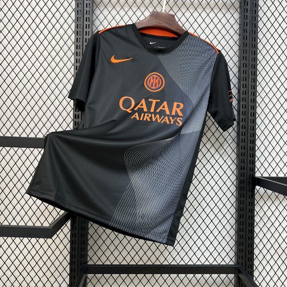 Nike Inter Milan 25/26 Third Black Pre-Match Top