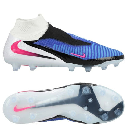 Nike Phantom 6 Elite High Cut AG-PRO in Racer Blue / Pink Blast / White (Attack Pack)