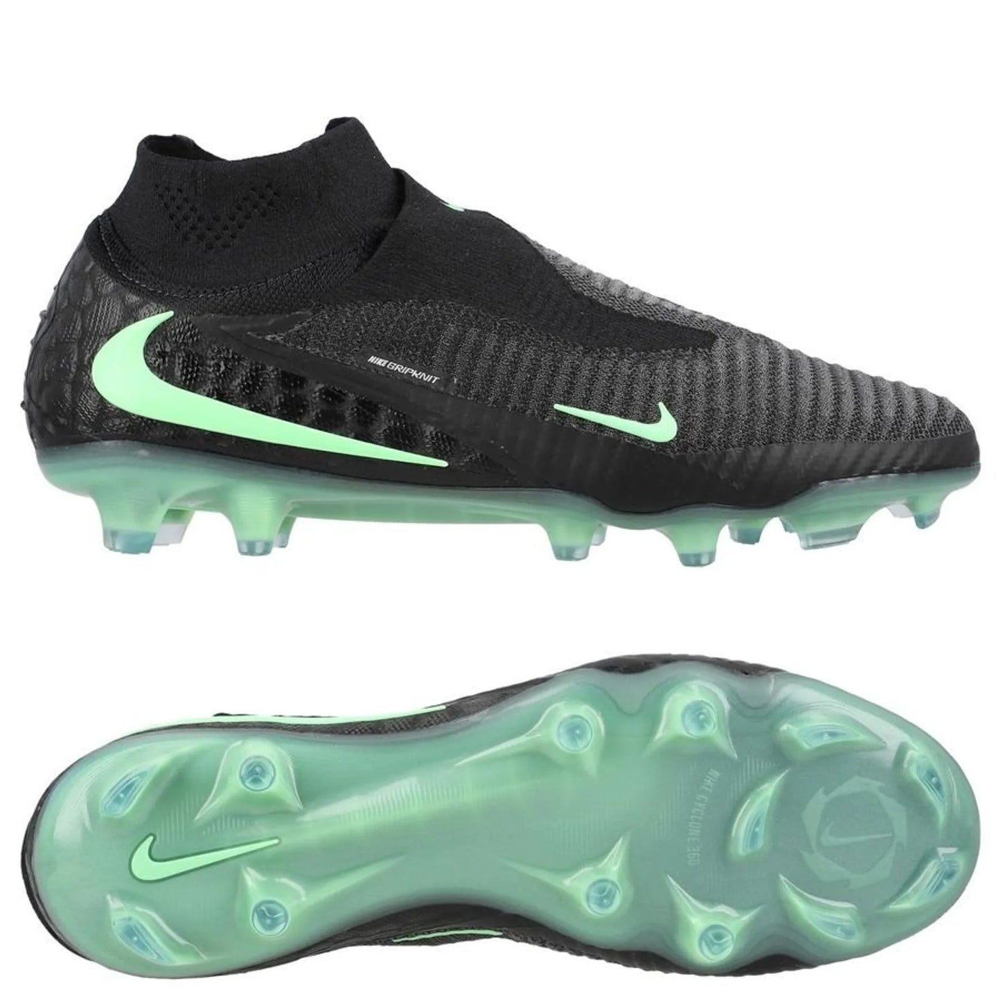 Nike Phantom 6 Elite High Cut FG from the Shadow Pack FA26 in Black/Green