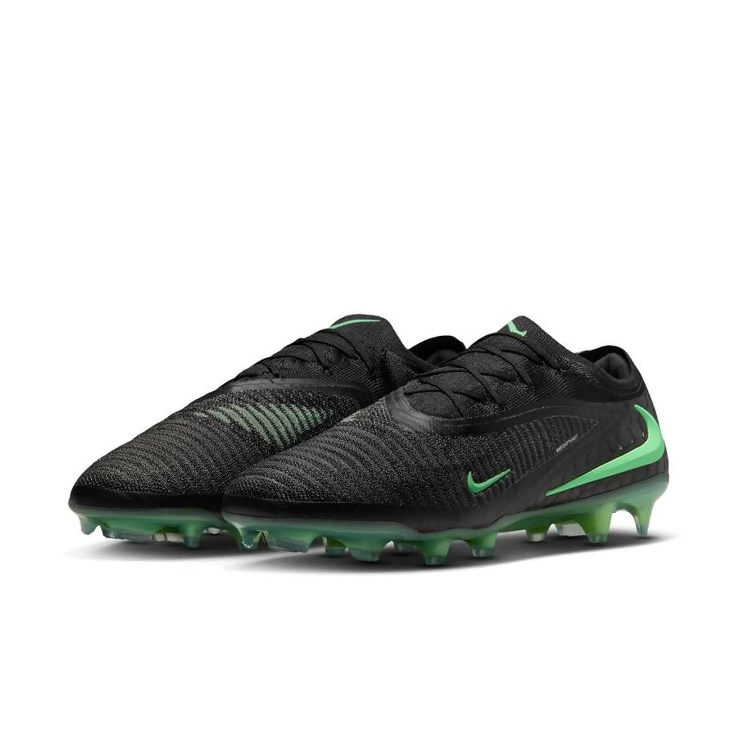 Nike Phantom 6 Elite Low Cut FG from the Shadow Pack in Black/Green